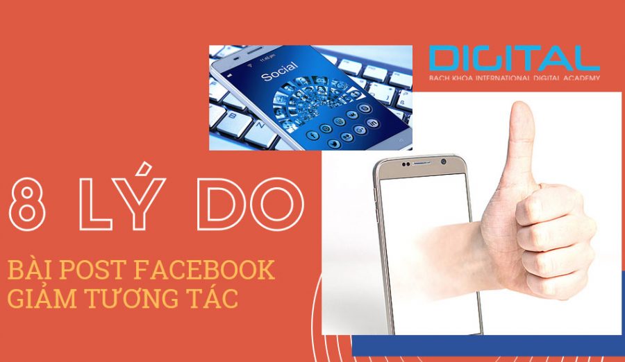 Giảm tương tác facebook