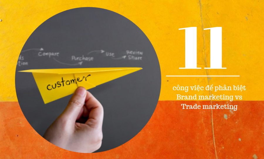 phân biệt Brand marketing vs Trade marketing
