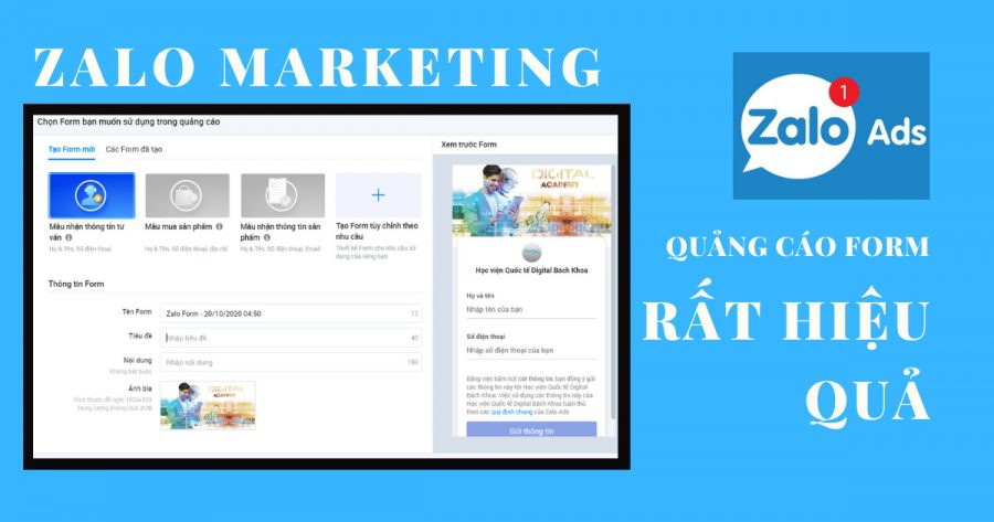 Zalo form