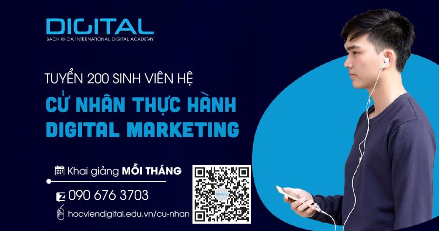 Cử nhân thực hành Digital Marketing